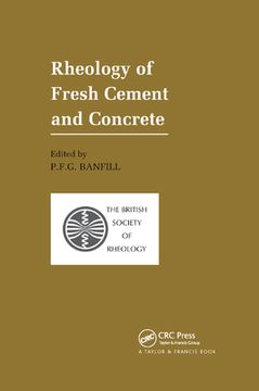 portada Rheology of Fresh Cement and Concrete: Proceedings of an International Conference, Liverpool, 1990 