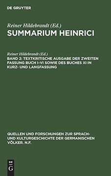 portada Textkritische Ausgabe der Zweiten Fassung Buch I-Vi Sowie des Buches xi in Kurz- und Langfassung (en Alemán)
