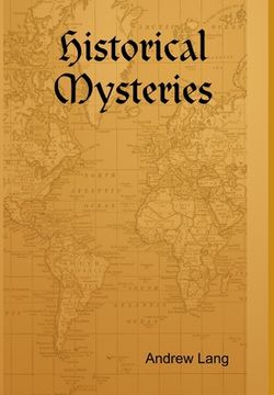 portada Historical Mysteries (in English)