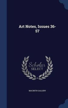 portada Art Notes, Issues 36-57