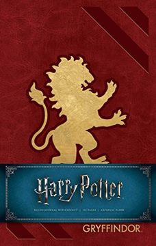 portada Harry Potter: Gryffindor Hardcover Ruled Journal (in English)