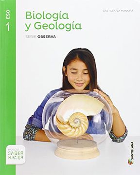 portada BIOLOGIA Y GEOLOGIA 1 SECUNDARIA CAST/MANC SANTILLANA