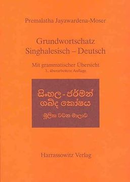 portada Grundwortschatz Singhalesisch - Deutsch: Mit Grammatischer Ubersicht (en Alemán)