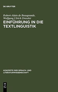 portada Einführung in die Textlinguistik (en Alemán)