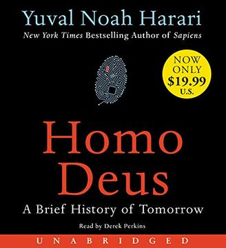 portada Homo Deus: A Brief History of Tomorrow () (en Inglés)