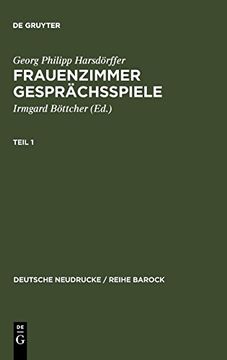portada Frauenzimmer Gesprächsspiele Teil 1 (Deutsche Neudrucke (in German)