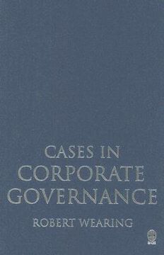 portada Cases in Corporate Governance (en Inglés)