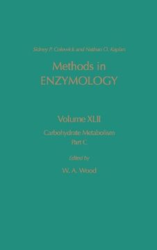 portada Methods in Enzymology, Volume 42: Carbohydrate Metabolism, Part c (en Inglés)