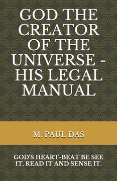 portada God the Creator of the Universe - His Legal Manual (in English)