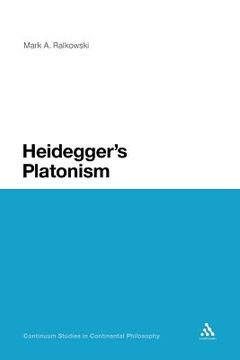 portada heidegger`s platonism (en Inglés)