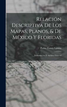 portada Relacion Descriptiva de los Mapas, Planos, & de Mexico y Floridas
