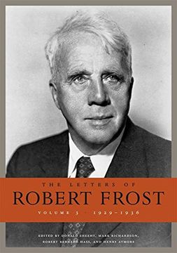 portada The Letters of Robert Frost, Volume 3: 1929–1936 (en Inglés)