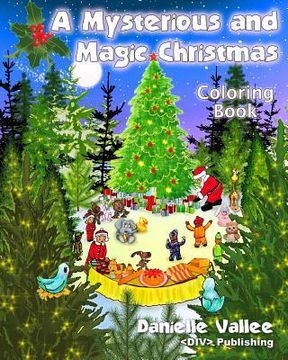 portada A Mysterious and Magic Christmas - Coloring Book (en Inglés)