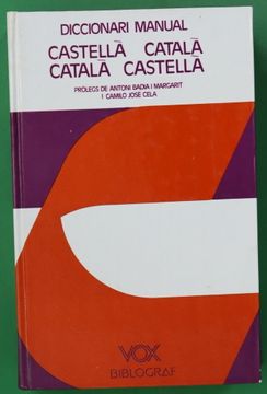 portada Diccionari Manual Castella-Catala Catala-Castella   vox