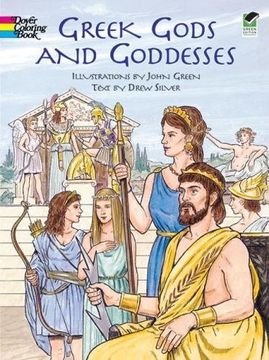 portada Greek Gods and Goddesses (Dover Classic Stories Coloring Book) (en Inglés)