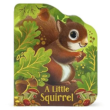 portada A Little Squirrel - an Animal-Shaped Children'S Board Book, Ages 1-5 (in English)