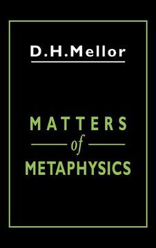 portada Matters of Metaphysics (in English)