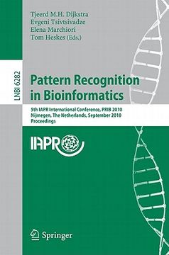 portada pattern recognition in bioinformatics (en Inglés)