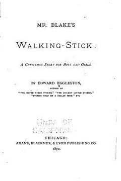 portada Mr. Blake's Walking Stick, A Christmas Story for Boys and Girls (in English)