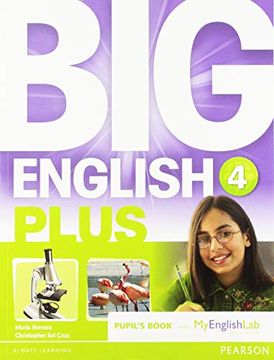 portada Big English Plus 4 Pupil's Book With Myenglishlab Access Code Pack new Edition (en Inglés)