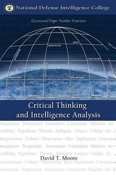 portada Critical Thinking and Intelligence Analysis