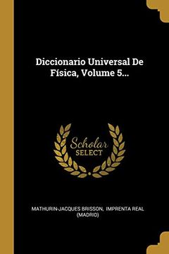 portada Diccionario Universal de Física, Volume 5. (in Spanish)