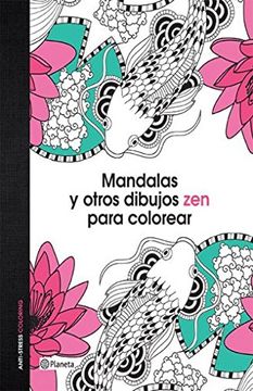 portada Mandalas y otros dibujos zen para colorear (Spanish Edition)