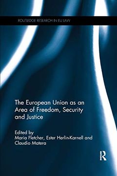 portada The European Union as an Area of Freedom, Security and Justice (Routledge Research in eu Law) (in English)