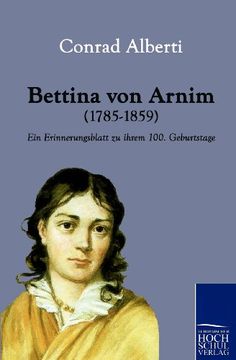portada Bettina Von Arnim (1785-1859) (German Edition)