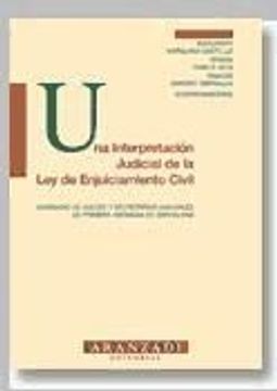 portada Una Interpretacion Judicial de la ley de Enjuiciamiento Civil