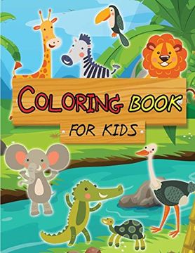 portada Coloring Book for Kids: Children Activity Books for Kids Ages 2-4, 3-6, Boys, Girls (en Inglés)