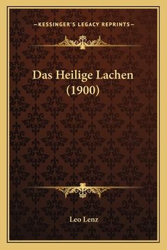 portada Das Heilige Lachen (1900) (en Alemán)