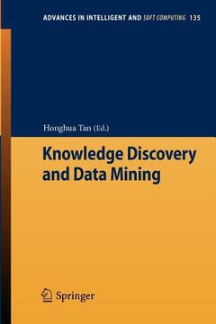 portada knowledge discovery and data mining (en Inglés)