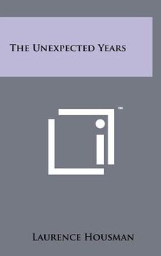 portada the unexpected years (en Inglés)