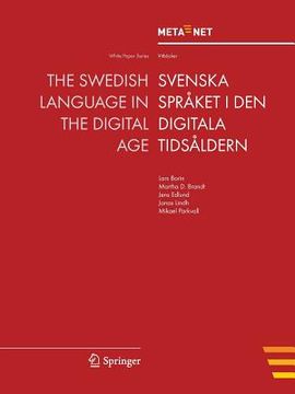 portada the swedish language in the digital age / svenska spraket i den digitala tidsaldern (in Swedish)