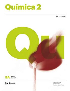 portada Química 2 ba cat 2020 (en Catalá)