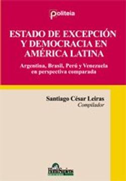 portada estado de excepcion y democracia en america latina (in Spanish)