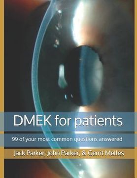 portada DMEK for patients: 99 of your most common questions answered