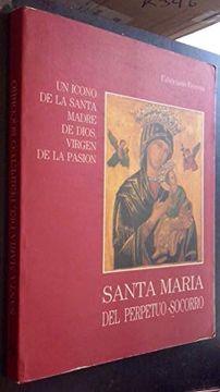 portada Santa Maria del Perpetuo Socorro Icono de Santa Madre de Dios.