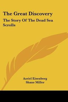 portada the great discovery: the story of the dead sea scrolls (en Inglés)