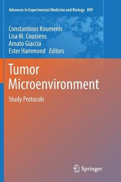 portada Tumor Microenvironment: Study Protocols (en Inglés)