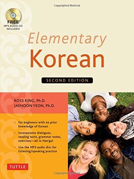portada Elementary Korean: Second Edition (Audio CD Included) (en Inglés)