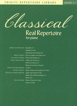 portada classical real repertoire for piano: grades 5-7