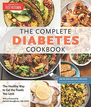 portada The Complete Diabetes Cookbook: The Healthy way to eat the Foods you Love (en Inglés)