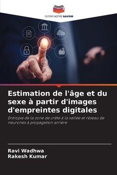 portada Estimation de l'âge et du sexe à partir d'images d'empreintes digitales (en Francés)