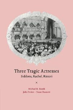 portada Three Tragic Actresses: Siddons, Rachel, Ristori (in English)