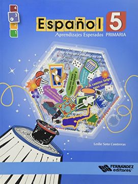 portada Español 5 Aprendizajes Esperados. Primaria