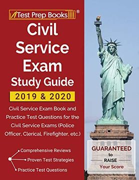 portada Civil Service Exam Study Guide 2019 & 2020: Civil Service Exam Book and Practice Test Questions for the Civil Service Exams (Police Officer, Clerical, Firefighter, Etc. ) (en Inglés)