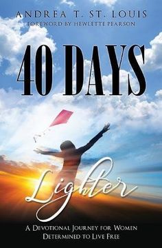 portada 40 Days Lighter: A Devotional Journey for Women Determined to Live Free (en Inglés)