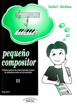 portada Pequeño Compositor ii: Armonía Aplicada al Piano